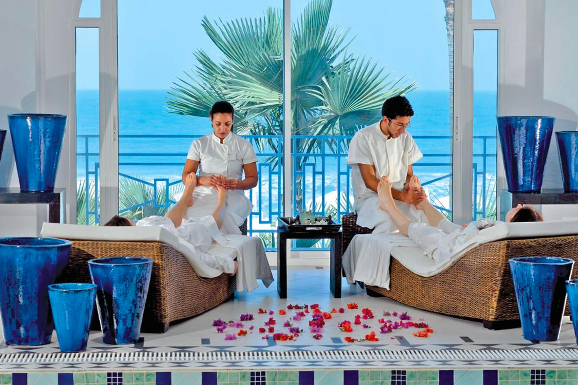 Spa en massage in het Coco Ocean Resort en Spa hotel in Gambia