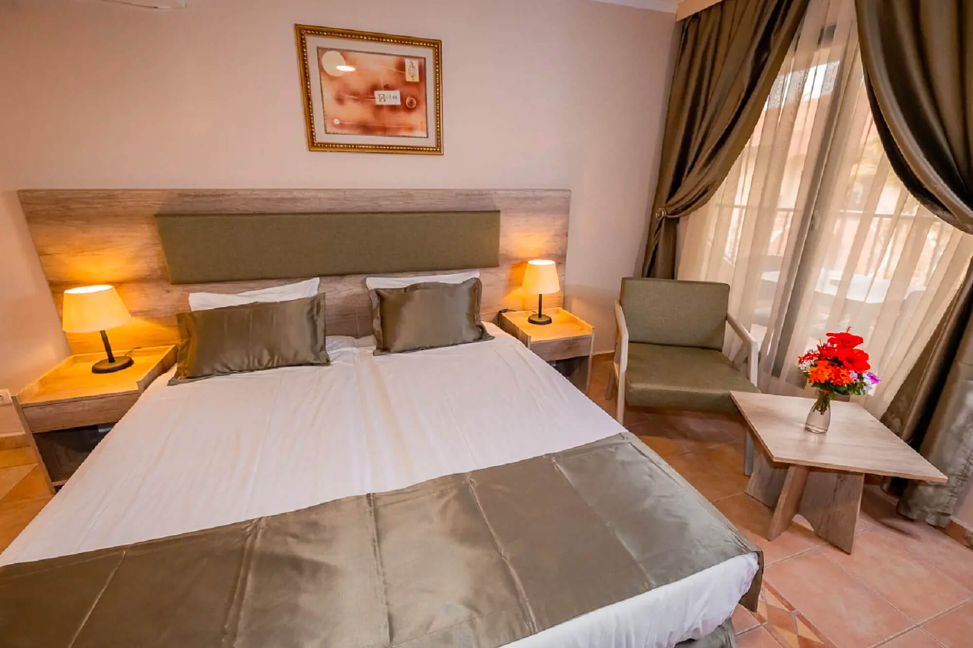 Standaard hotelkamer van het Ocean Bay resort en hotel in Gambia