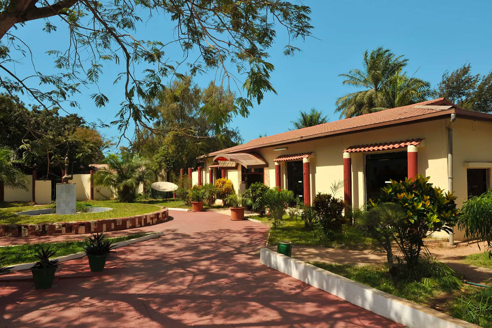 Accommodaties van het Palma Rima hotel en resort in Gambia, Kololi